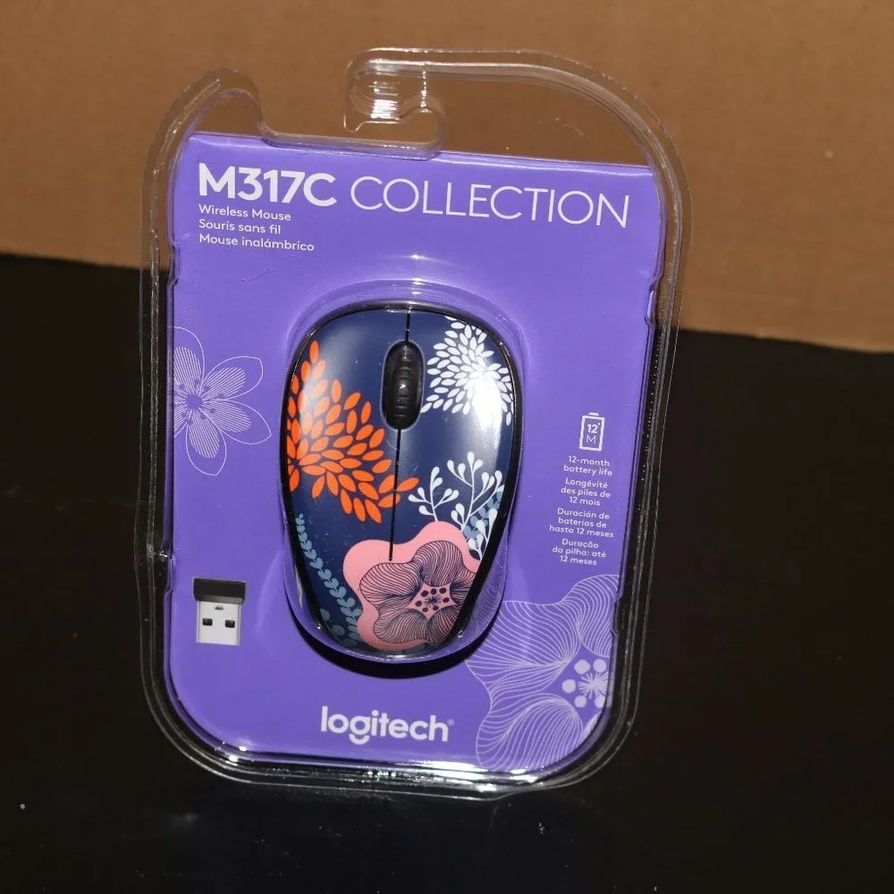 Logitech M317 Collection wireless mouse new in package